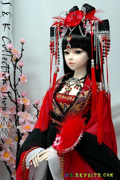 中国宫廷装的SD娃娃！！！
