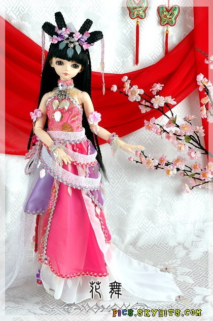 中国宫廷装的SD娃娃！！！